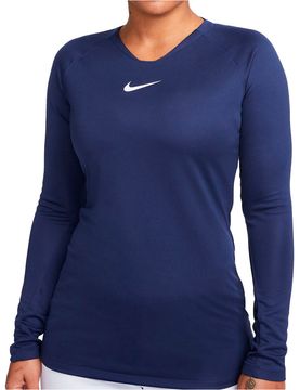 Dri-fit park camisetas fútbol manga larga Marino (XS)