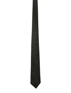 Kiton Cravatta nera in cotone