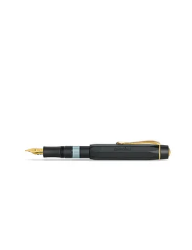 Penna stilografica Pioston Sport Al Nero/Oro M nero - Kaweco - FashionsVida