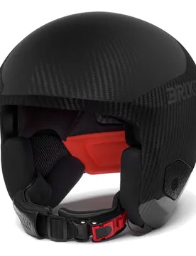 Casque Vulcano Carbon Mips Shiny Carbon Black Grey XL unisex