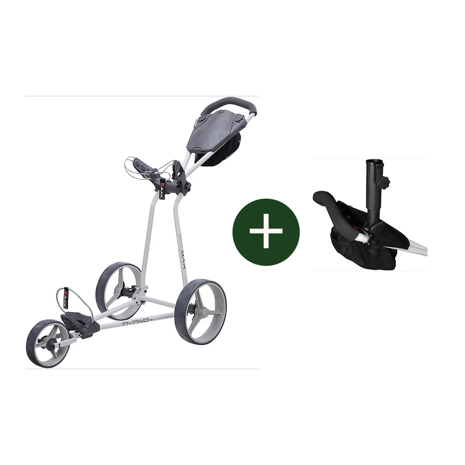 Big Max Trolley Ti Two, grau - Big Max - FashionsVida