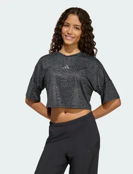 Future Icons T-shirt All Over Printed 14-15A Black / Grey Six / Grey Four - Adidas - FashionsVida