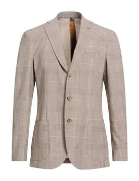 Blazer Herren Dunkelbraun 48,52 Herren - Santaniello - FashionsVida