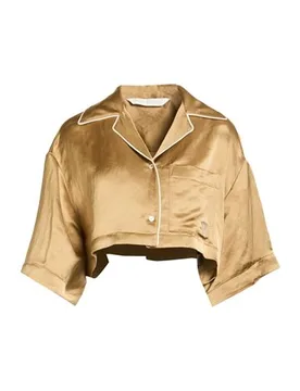 Palm Hemd Damen Gold 36 Damen - Palm - FashionsVida