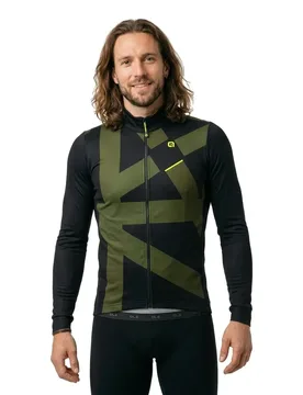 Maglia A Maniche Lunghe Pragma Direction Military Green - Ale - FashionsVida