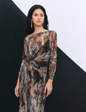 Tintoretto - Vestido nudo lurex - Tintoretto - FashionsVida
