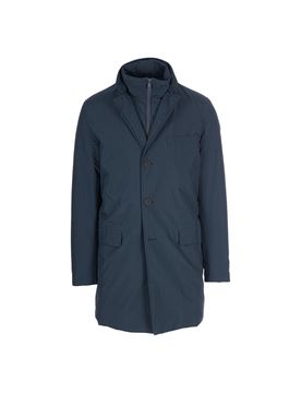 Helmut Grin15 Cappotto 90010 Blue Black D40393M