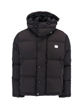 Men's Polyamide-Blend Jacket with Polyester Lining