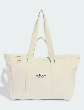 BORSA TOTE IN TELA 1 Taglia Ivory / Collegiate Green - Adidas - FashionsVida