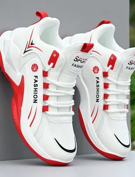 Zapatillas de baloncesto con amortiguación para hombres, zapatos deportivos antideslizantes para adolescentes - Shein - FashionsVida