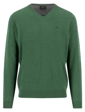 Maglione Con Scollo A V 151801 Dark Leaf XL