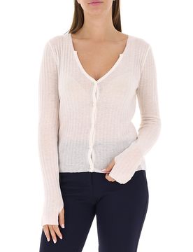 Pinko Cardigan in lana AVORIO L