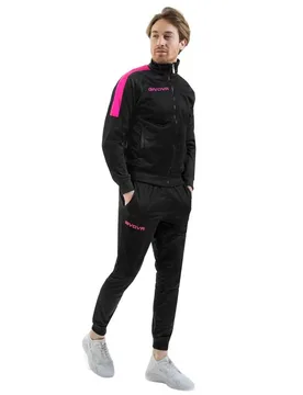 Survêtement Revolution F Black / Fluor Fuxia XL - Givova - FashionsVida