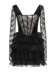 Mini-Kleid Damen Schwarz 38 Damen