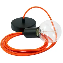 Cables Suspension Luminaire Rm15 2 M Orange / Black One Size