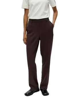 Pantaloni Lisa Straight Fit Seal Brown 36