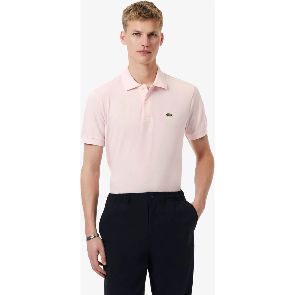 Polo de hombre de corte clásico de manga corta - Lacoste - FashionsVida
