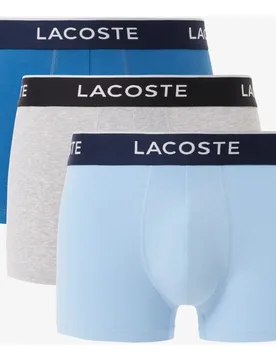 Pack de 3 Calzoncillos de hombre de algodón elástico - Lacoste - FashionsVida