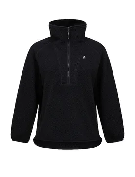 Maglione da donna Nature Rush Pile 1/2 Zip nero S - Peak Performance - FashionsVida