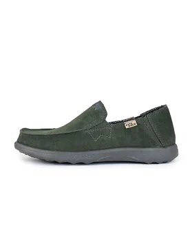 Couch 2. 0 Mens Suede Lightweight Slip Ons - - Size: 10 - KickBack Shoes - FashionsVida