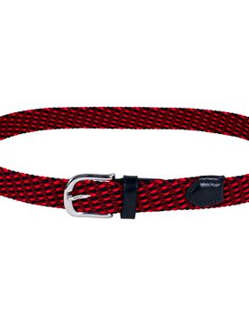 Gürtel Multicolor Braided, navy/rot 85