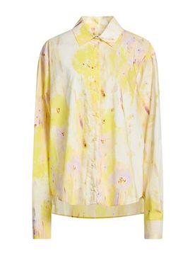 Msgm Camisa Mujer Amarillo 36 Mujer