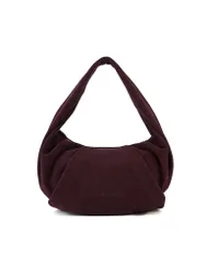 Ledertasche - Hobo GRETA dunkelrot damen