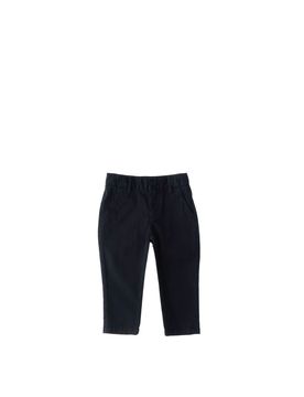 SUN68 Pantalone in cotone NERO 12A