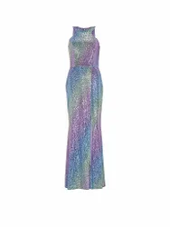 Abito da sera multicolore 40