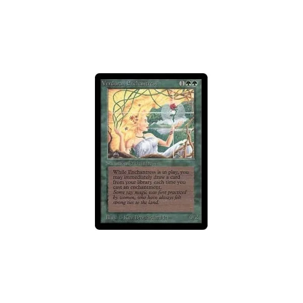 Verduran Enchantress Beta - Magic: The Gathering - FashionsVida