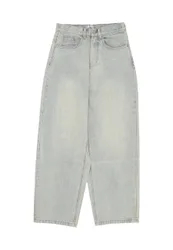 Jeans Uomo Denim Pants Dirty Wash