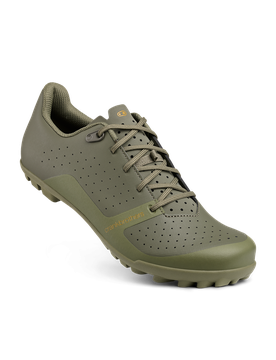 Scarpe trail gravel bikepacking clip-in CANDY GRAVEL XC LACE GREEN