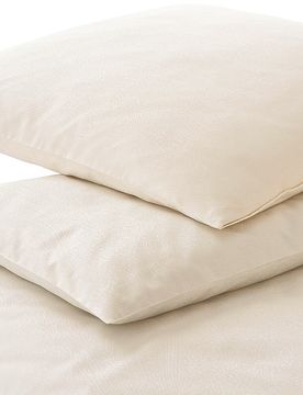 Damast Bettwäsche PAISLEY 70x90cm/140x200cm Creme creme baby