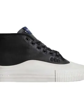 Baskets Gillette Mid Black Leather EU 44 1/2