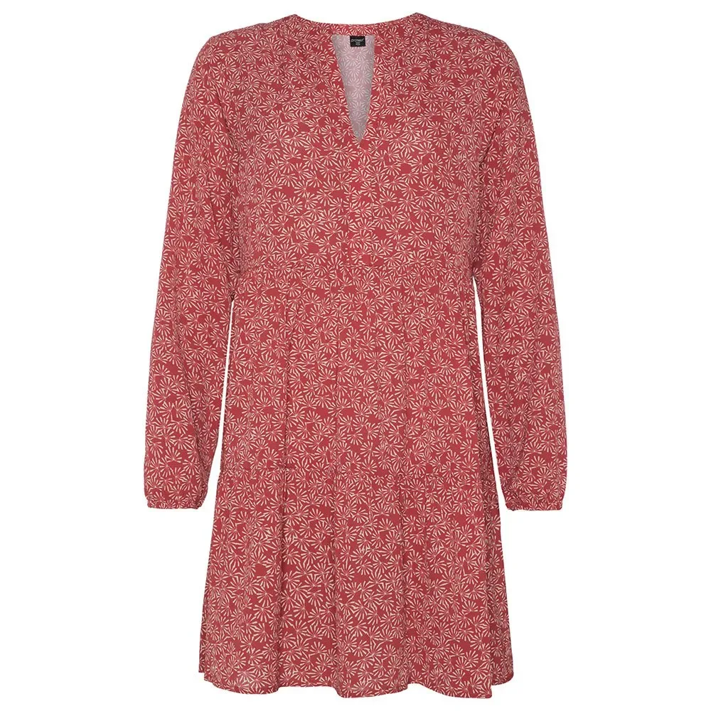Robe à Manches Longues Salud Rustic Rust S - Protest - FashionsVida
