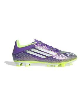 Scarpe da calcio viola e giallo fluo con tacchetti F50 Club FG/MG 45⅓ - Adidas - FashionsVida