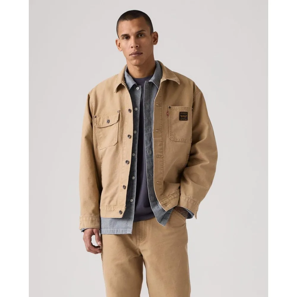 Cazadora de hombre de algodón - Levi's - FashionsVida