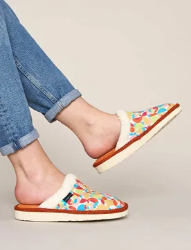 Women's 'Leigh' Mule Slippers Size: 8 - Multicolor - Size: 8 - Moshulu - FashionsVida