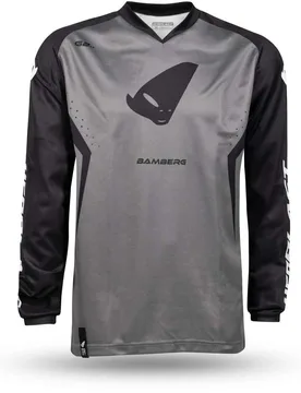 Maglia Moto Cross BAMBERG Nero Grigio taglia S - UFO - FashionsVida