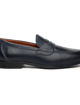 Mocassini E00162u Blue EU 44