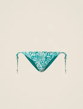 Tanga de bain avec imprimé botanique - TWINSET - FashionsVida