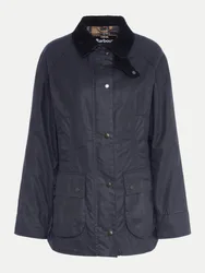 Barbour Wachsjacke Beadnell Blau 36