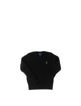 Maglione a trecce POLO GIRLS NERO S - Ralph Lauren - FashionsVida