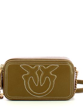 Carrie Camera Case Mini Pelle V68q Verde
