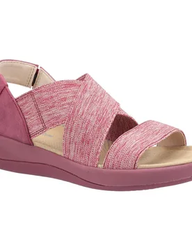 Womens/ladies Sophia Sandals (Red/beige) - Multicolour - Size Uk 6 - Hush puppies - FashionsVida