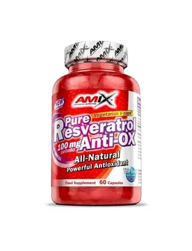 Capsules Pure Resveratrol Anti-ox 60 Unités - Amix - FashionsVida