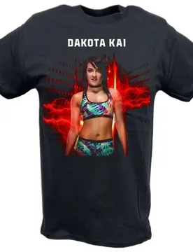 HOT SALE T SHIRTS Dakota Kai Red Fire T-Shirt 00009414#A Wrestling Sports TEE Famous Wrestler FANS man clothes Streetwear - Aliexpress - FashionsVida