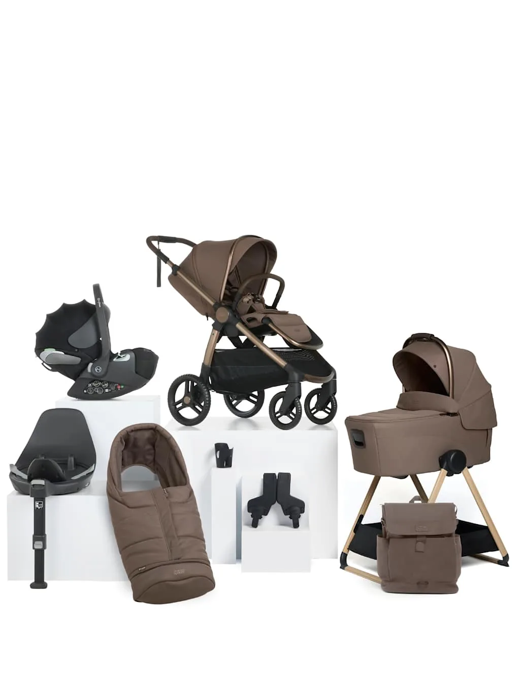 Ocarro 2 Complete Stand Bundle Brown - Mamas & Papas - FashionsVida