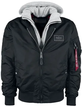 Bomberjacke - MA-1-D-Tec - S bis 3XL - für Männer - Größe L - schwarz - Männer - male - Alpha industries - FashionsVida