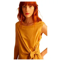 Robe Longue Sans Manches Luana Brown 38